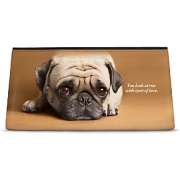 Faithful Friends - Pug Cosmetic Bag