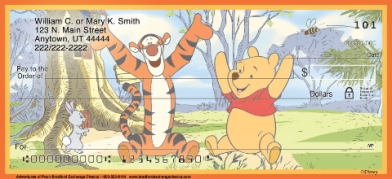 Disney Adventures of Pooh Checks