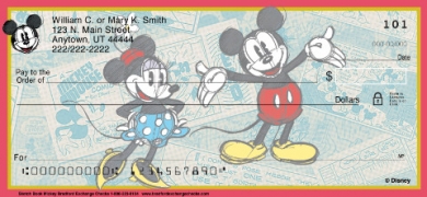 Disney Sketch Book Mickey Checks