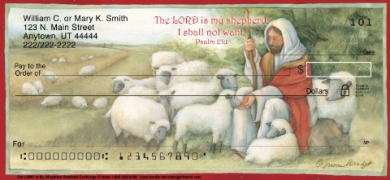 Christian - The LORD is My Shepherd Checks