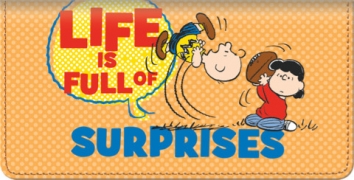 Learn more about Peanuts Wisdom and Wit Checkbook Cover