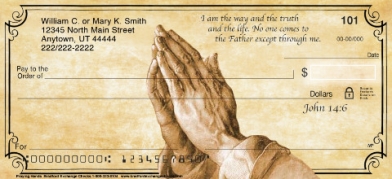 Praying Hands Checks
