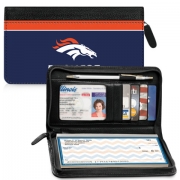 Learn more about Denver Broncos NFL Zippered Wallet