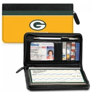 Learn more about Green Bay Packers NFL Zippered Wallet
