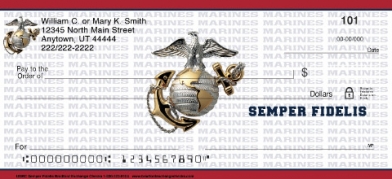 USMC Semper Fidelis Checks