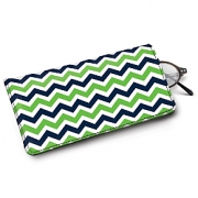 Learn more about Blue and Green Chevron Eyeglass Case