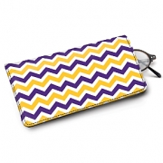 Learn more about Purple and Gold Chevron Eyeglass Case