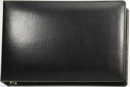 Learn more about Black Binder - 7 Ring bonded leather