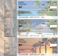 Island Paradise Desk Set Checks