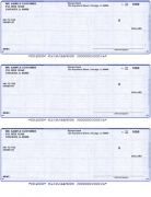 Blue Safety 3 Per Page Laser Checks