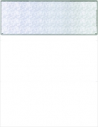 Learn more about Blue Green Prizmatic Blank Stock for Computer Voucher Checks Top Style
