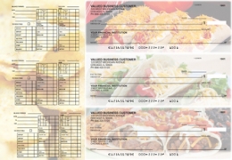 Mexican Cuisine Payroll Designer Business Checks