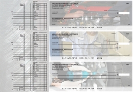 Learn more about Mechanic Multi Purpose Designer Business Checks