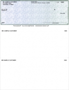 Learn more about Blue Green Top Style Voucher Computer Checks