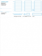 Quickbooks Laser/Inkjet Deposit Tickets