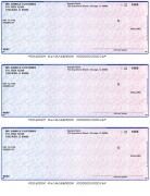 Learn more about Blue Red 3 Per Page Laser Checks