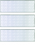 Blue Green Blank stock For 3 to a Page Voucher Computer Check