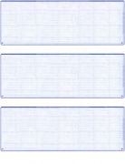 Learn more about Blue Linen Blank Stock For 3 to a Page Voucher Computer Checks