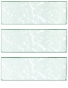 Green Marble Blank Stock Laser Checks