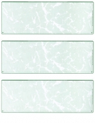 Green Marble Blank Stock Laser Checks