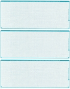 Learn more about Teal Safety Blank Stock For 3 to a Page Voucher Computer Checks