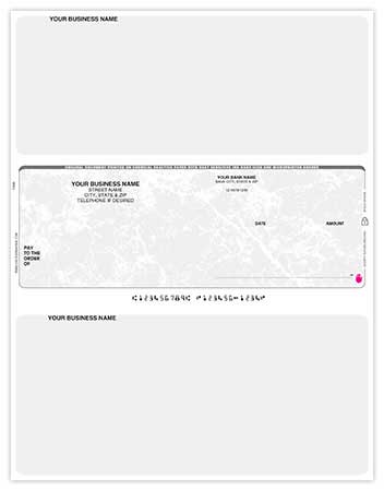 Center Multi Purpose Checks