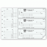 Learn more about 3-On-A-Page Business Size Checks, with Side-Tear Vouchers