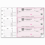 Deluxe High Security 3-On-A-Page Window Envelope Check