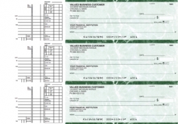 Learn more about Green Marble Multi Purpose Business Checks