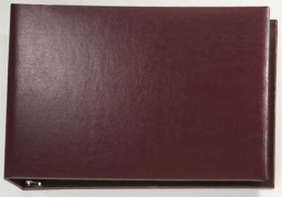 Learn more about Burgundy Binder - vinyl 7 Ring