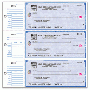 Desk Set Checks Deluxe High Security w/ End Stubs