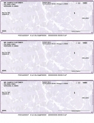 Violet Marble 3 Per Page Laser Checks