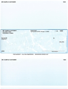 Learn more about Teal Marble Middle Style Voucher Computer Checks