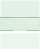Green Safety Blank High Security Middle Laser Checks
