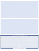Blue Safety Blank High Security Bottom Laser Checks