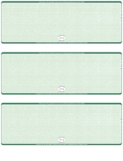 Learn more about Green Safety Blank High Security 3 Per Page Laser Checks