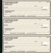 Learn more about Tan Parchment Executive Deskbook Checks