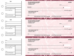 Learn more about Burgundy Marble General Business Checks