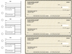 Learn more about Tan Parchment General Business Checks