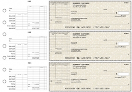 Learn more about Tan Parchment General Itemized Invoice Business Checks