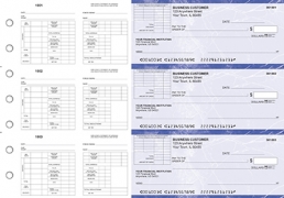 Blue Marble Multi-Purpose Corner Voucher Business Checks