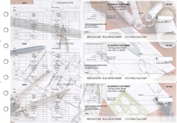 Architect Multi-Purpose Corner Voucher Business Checks