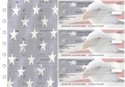 Learn more about American Flag Multi-Purpose Corner Voucher Business Checks
