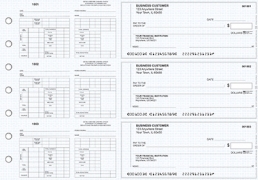 Learn more about Blue Knit Multi-Purpose Counter Signature Business Checks