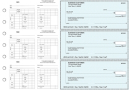 Teal Safety Multi-Purpose Counter Signature Business Checks