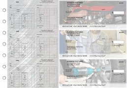 Mechanic Multi-Purpose Counter Signature Business Checks