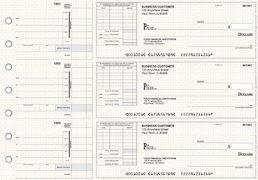 Learn more about Tan Knit Itemized Invoice Business Checks