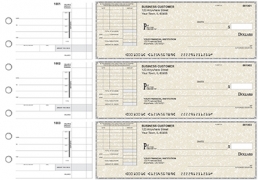 Learn more about Tan Parchment Itemized Invoice Business Checks