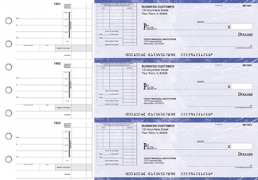 Learn more about Blue Marble Itemized Invoice Business Checks