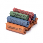 Learn more about 300 Assorted Flat Coin Wrappers